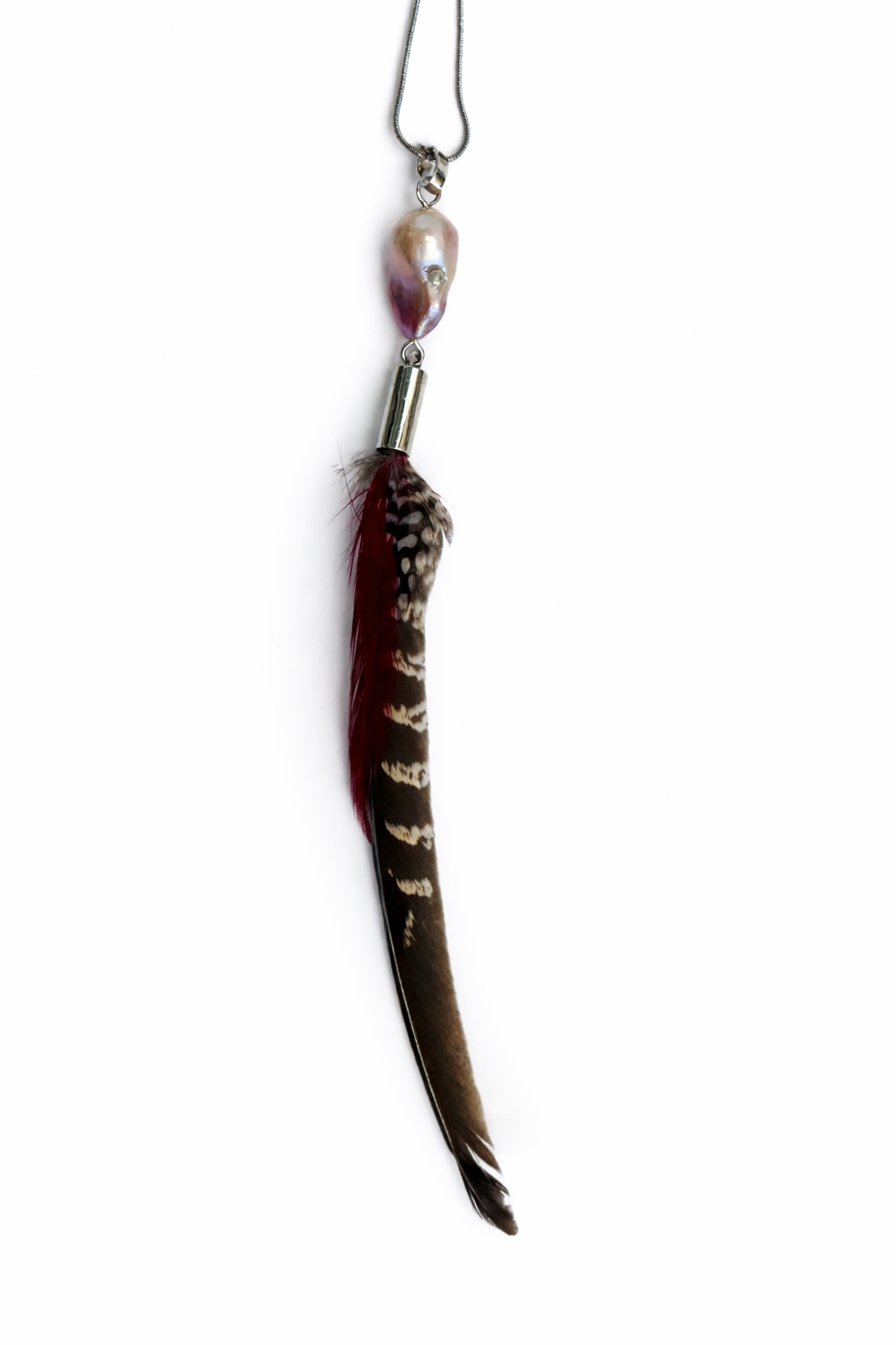 Wings of the Moon Pearl” Pendant