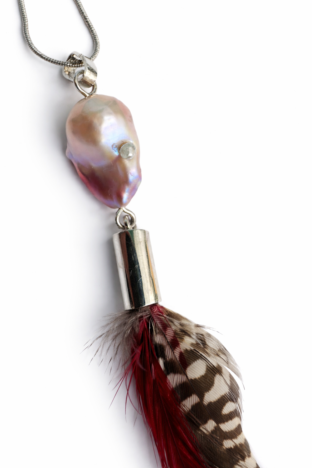 Wings of the Moon Pearl” Pendant